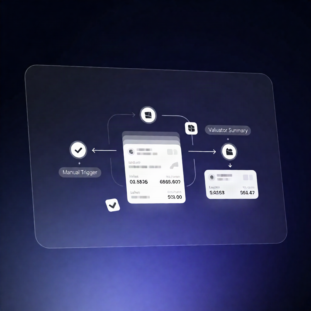 n8n Synthetic Wallet Page Summary with Set Nodes