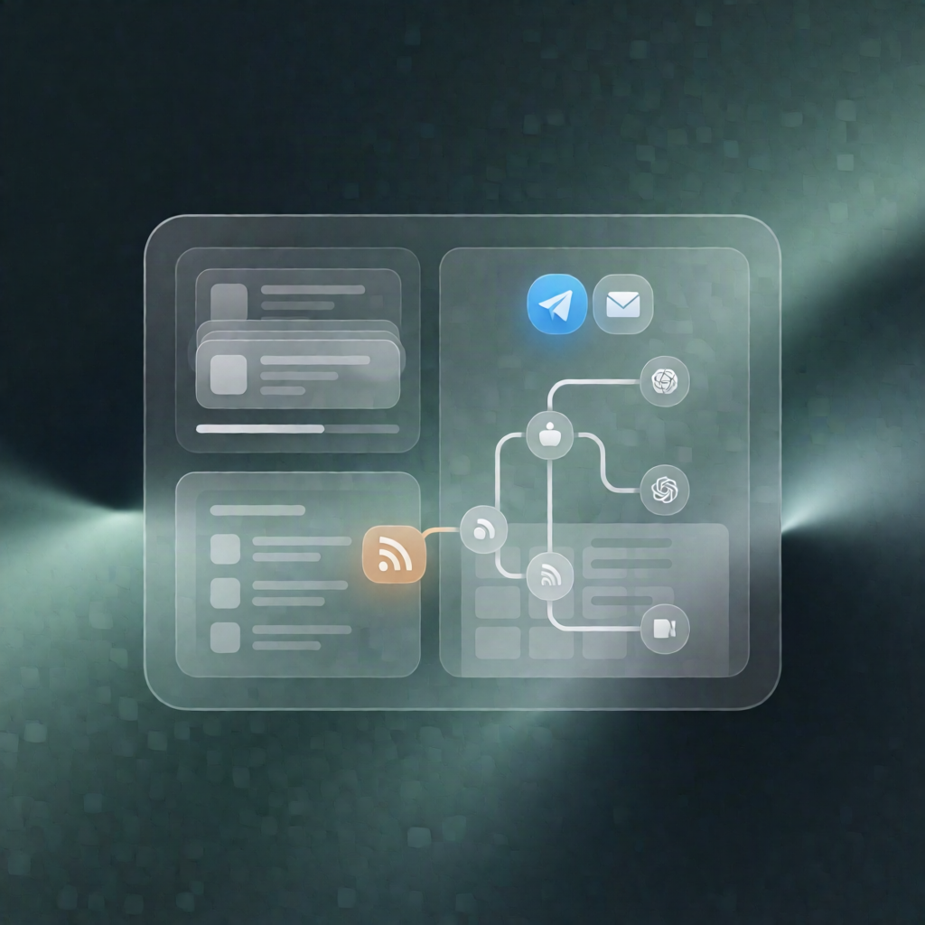 Daily AI RSS News Digest in n8n: Jev, OpenAI, Telegram & Gmail