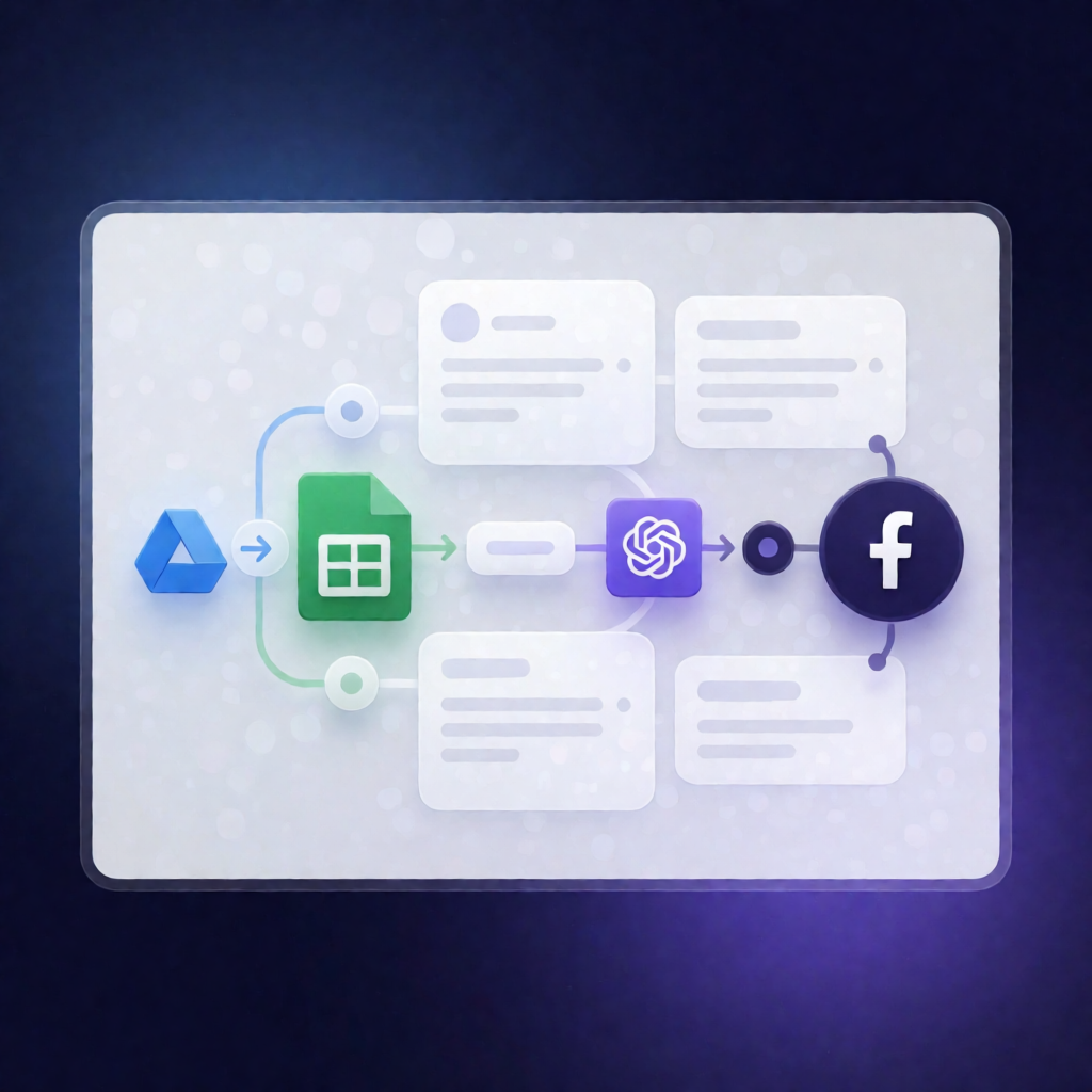 n8n Instagram Auto-Posting: Google Drive, AI Captions & FB Graph