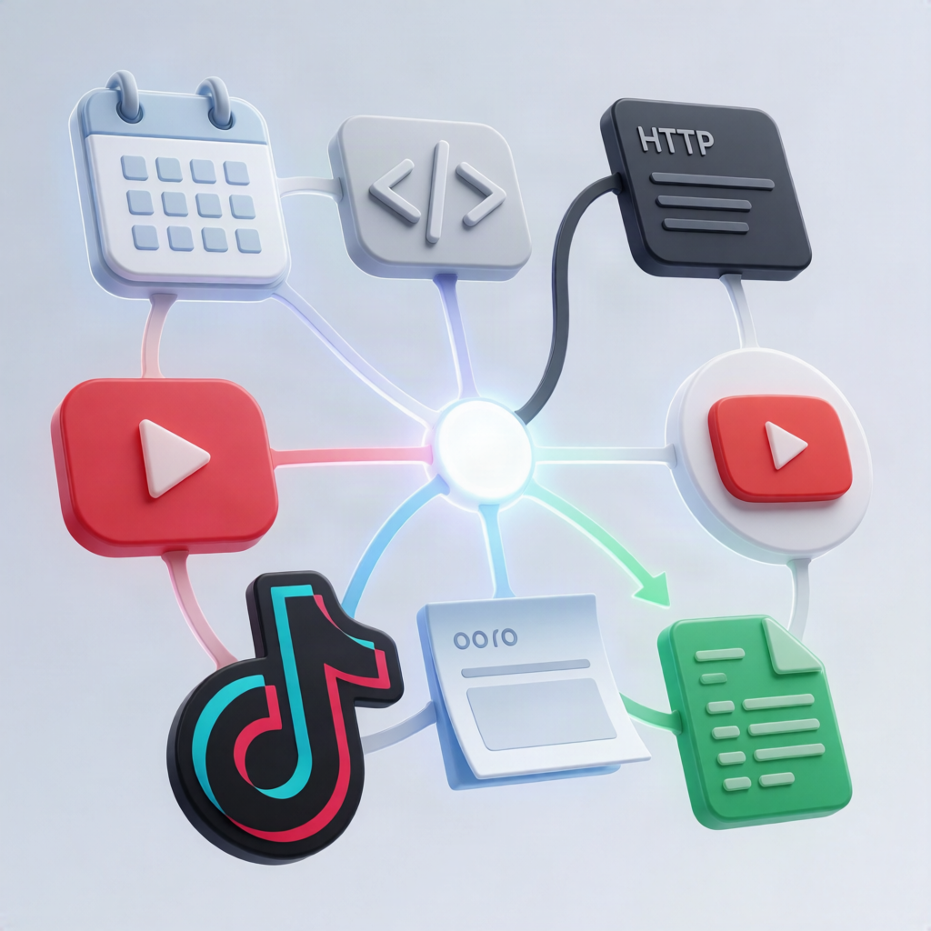 Extract YouTube & TikTok Transcripts with Apify (n8n Workflow)