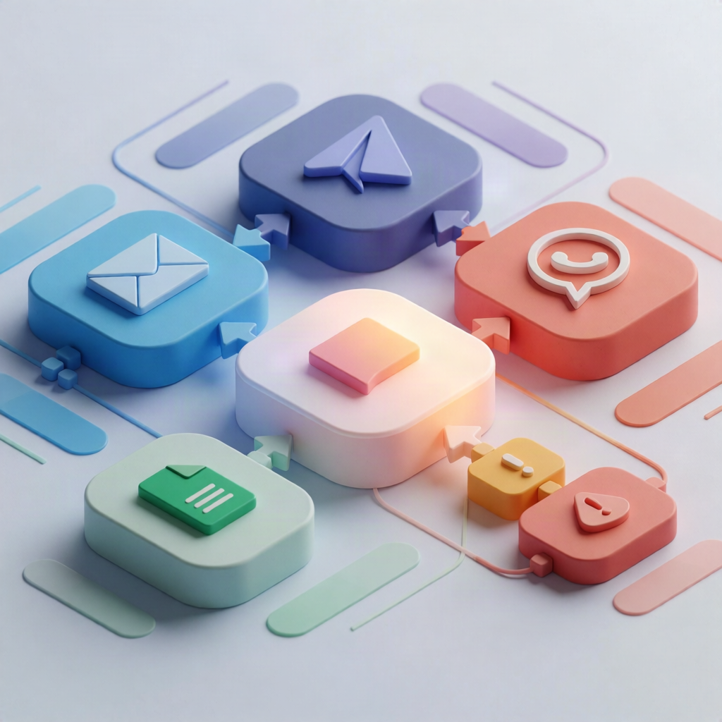 CA Firm Client Support Automation: WhatsApp, Gmail, Groq
