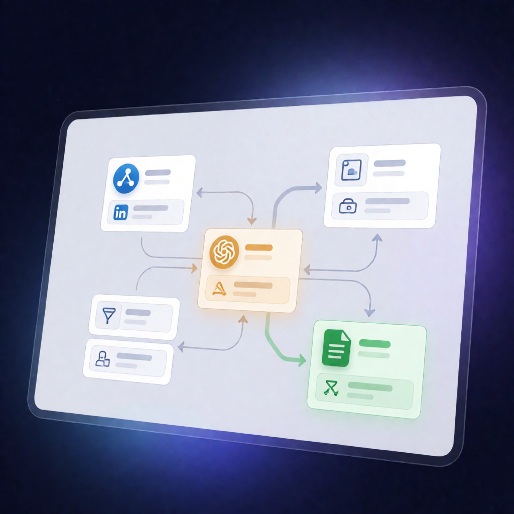 AI B2B Lead Gen n8n Workflow: LinkedIn Email Personalization