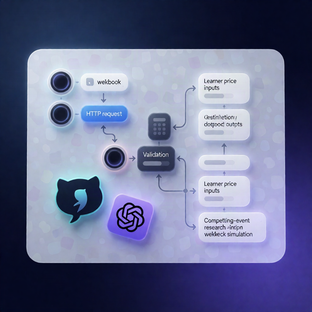 Typesafe AI n8n Webhook Concert Economics Lesson Workflow