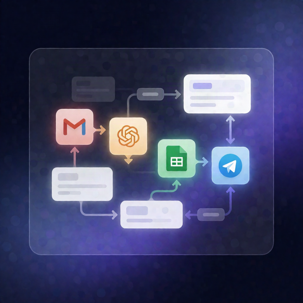 Gmail Lead Capture to Google Sheets w/ OpenAI & Telegram Alerts