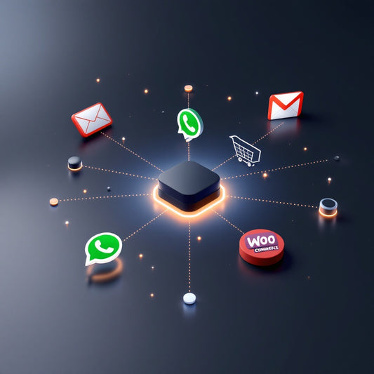 AI E-commerce Support: WhatsApp, WooCommerce, Gmail Integration