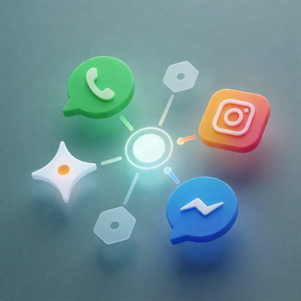 n8n AI Auto-Responder for Instagram, Facebook & WhatsApp