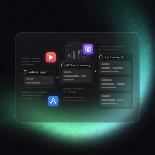 YouTube Transcript to Newsletter & Social Posts (OpenAI) in n8n